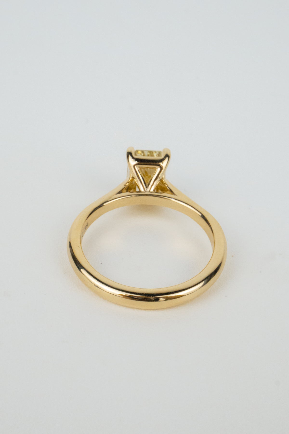 Piper Engagement Ring- 1.5ct Yellow Radiant