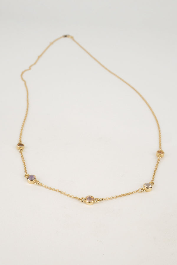 Ilesh Pink Sapphire Necklace
