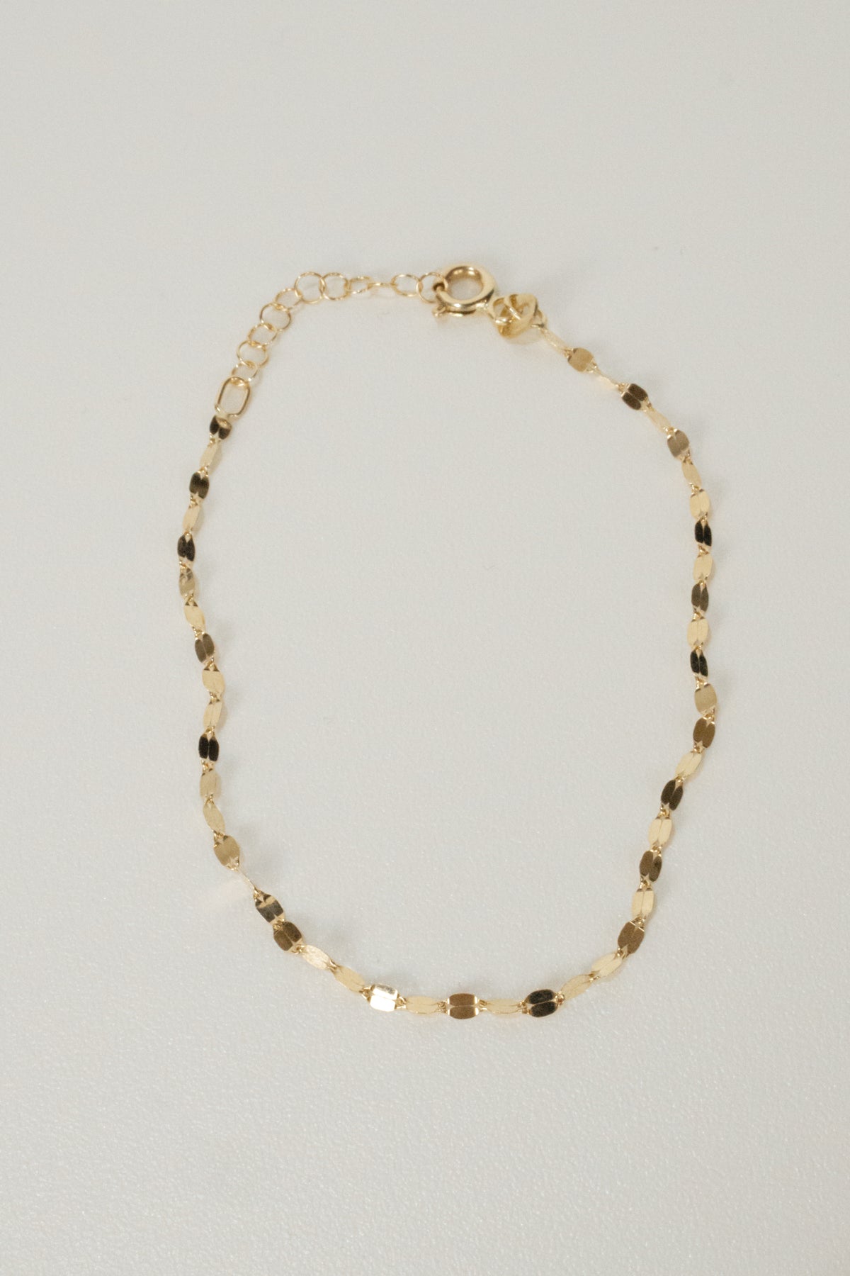 10k Mila Sparkle-Chain Bracelet