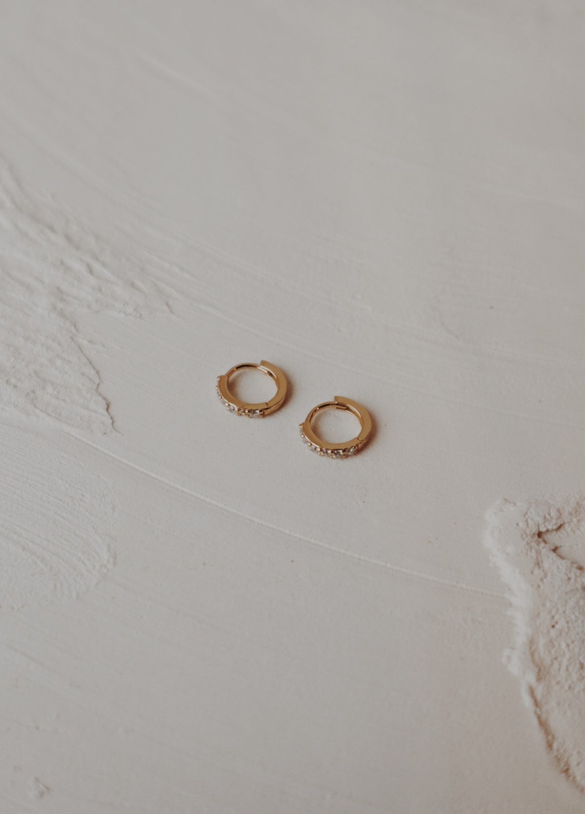 Odellia Huggie Hoop Earrings