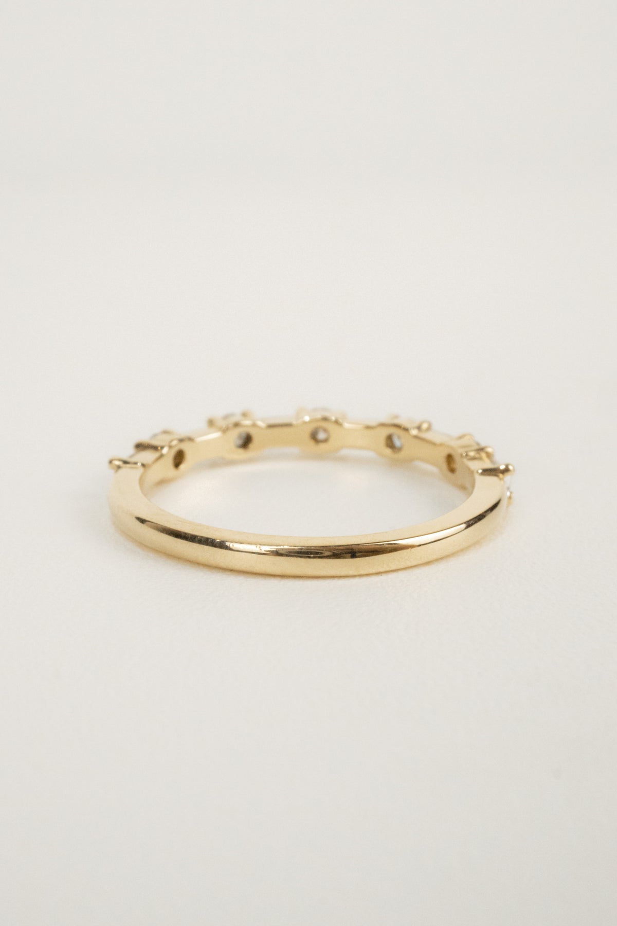 Haven Wedding Band- Yellow Gold