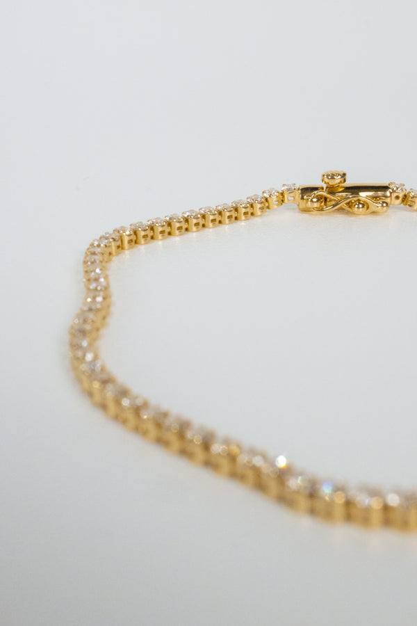 14K Sutton Tennis Bracelet