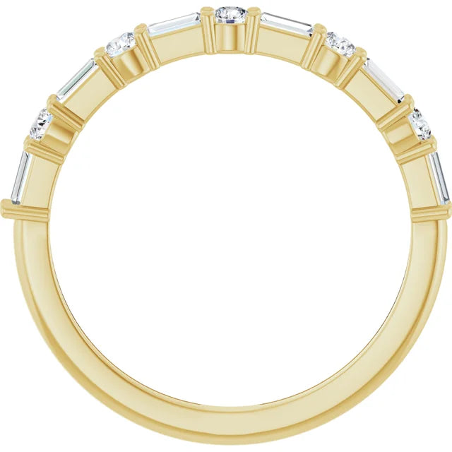 Haven Wedding Band - Yellow Gold