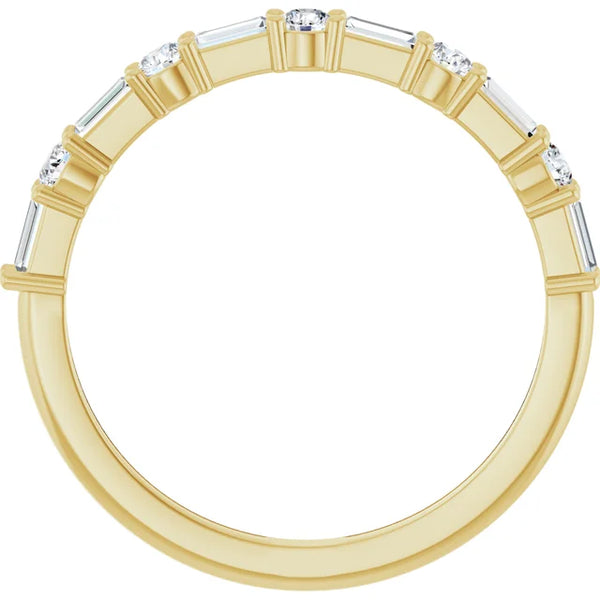 Haven Wedding Band - Yellow Gold