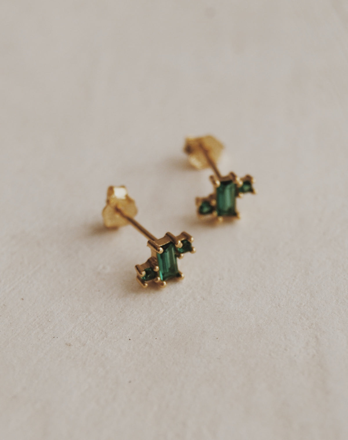 Emerald Aisles Studs