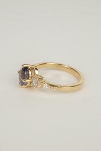 Madeline Engagement Ring- 1.70ct Oval Sri Lanka Sapphire