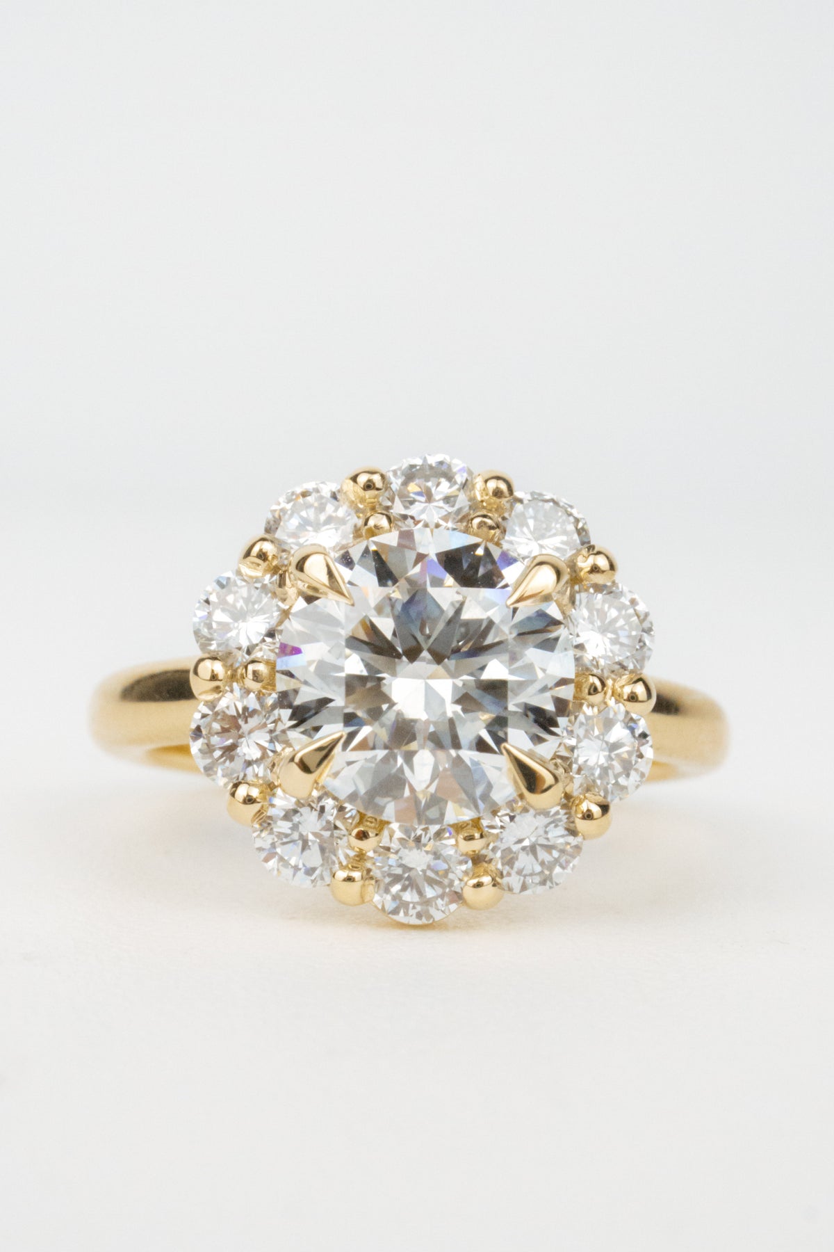 Iverson Engagement Ring- 3.2ctw Round