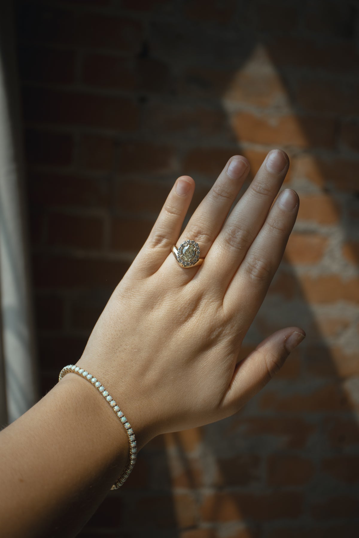 Bonnie Engagement Ring- 2ct Fancy Yellow Lab Diamond