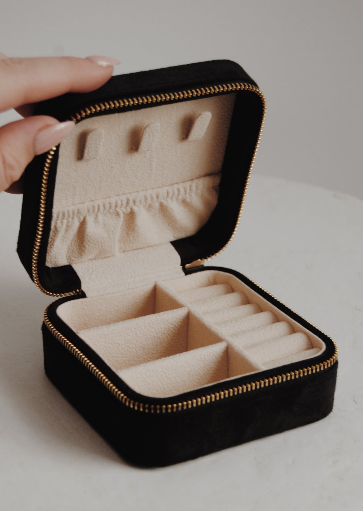 One and Only Jewelry Box in Black & Boujee