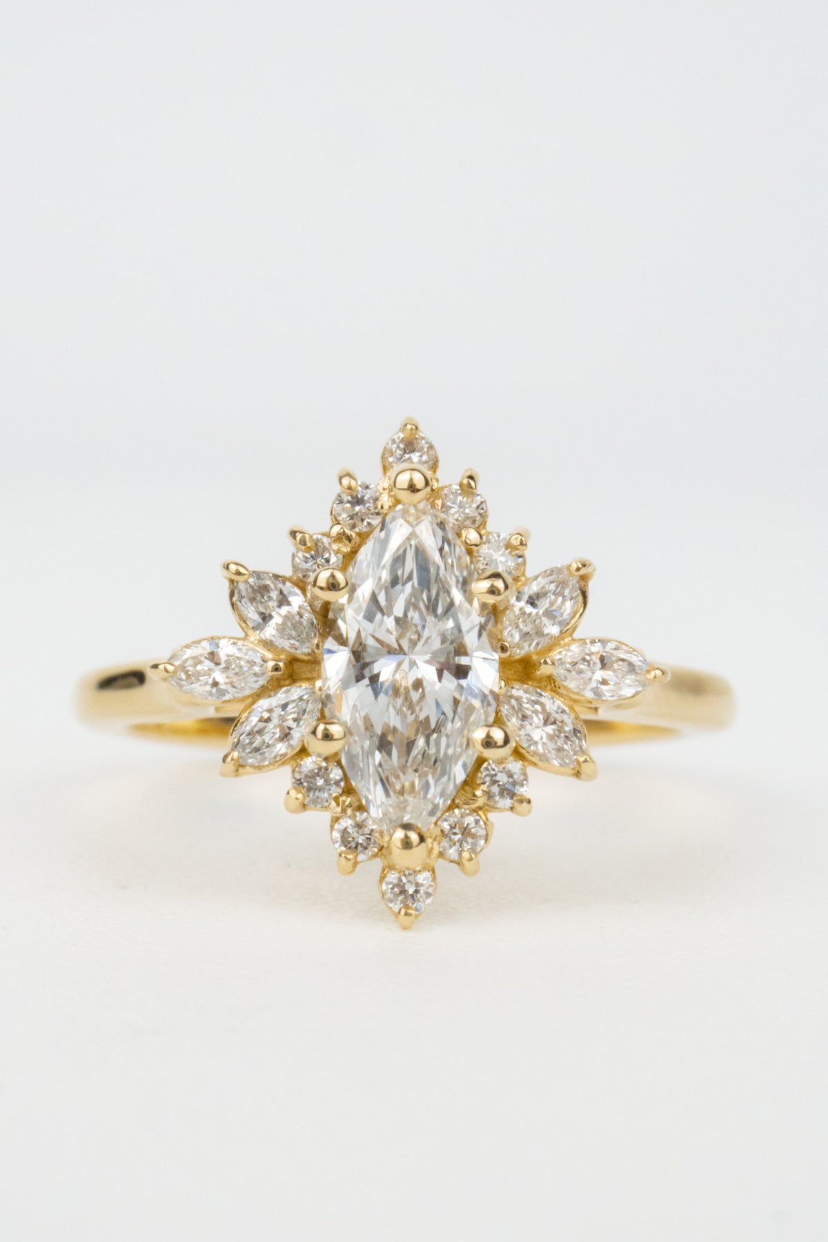 Collette Engagement Ring- 0.9tcw Marquise