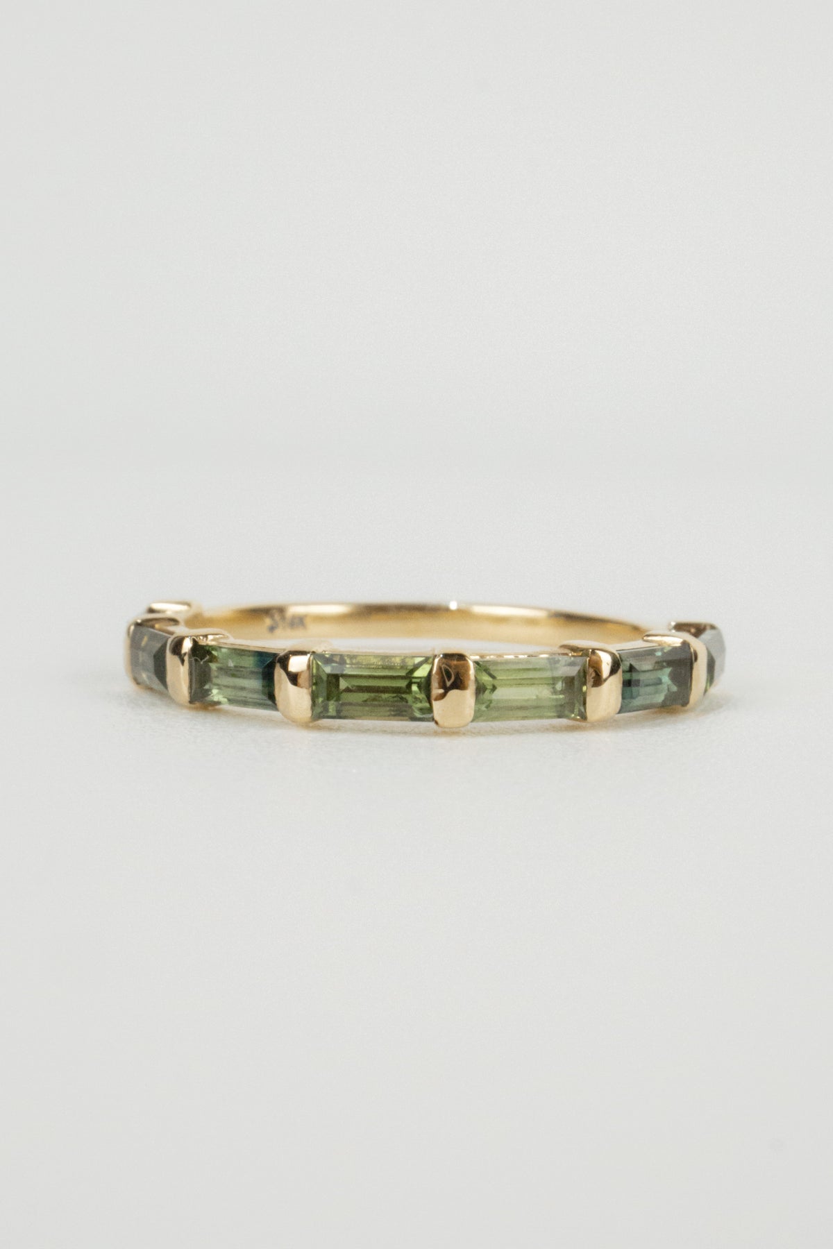 Ellie Wedding Band- Natural Sapphires