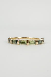 Ellie Wedding Band- Natural Sapphires