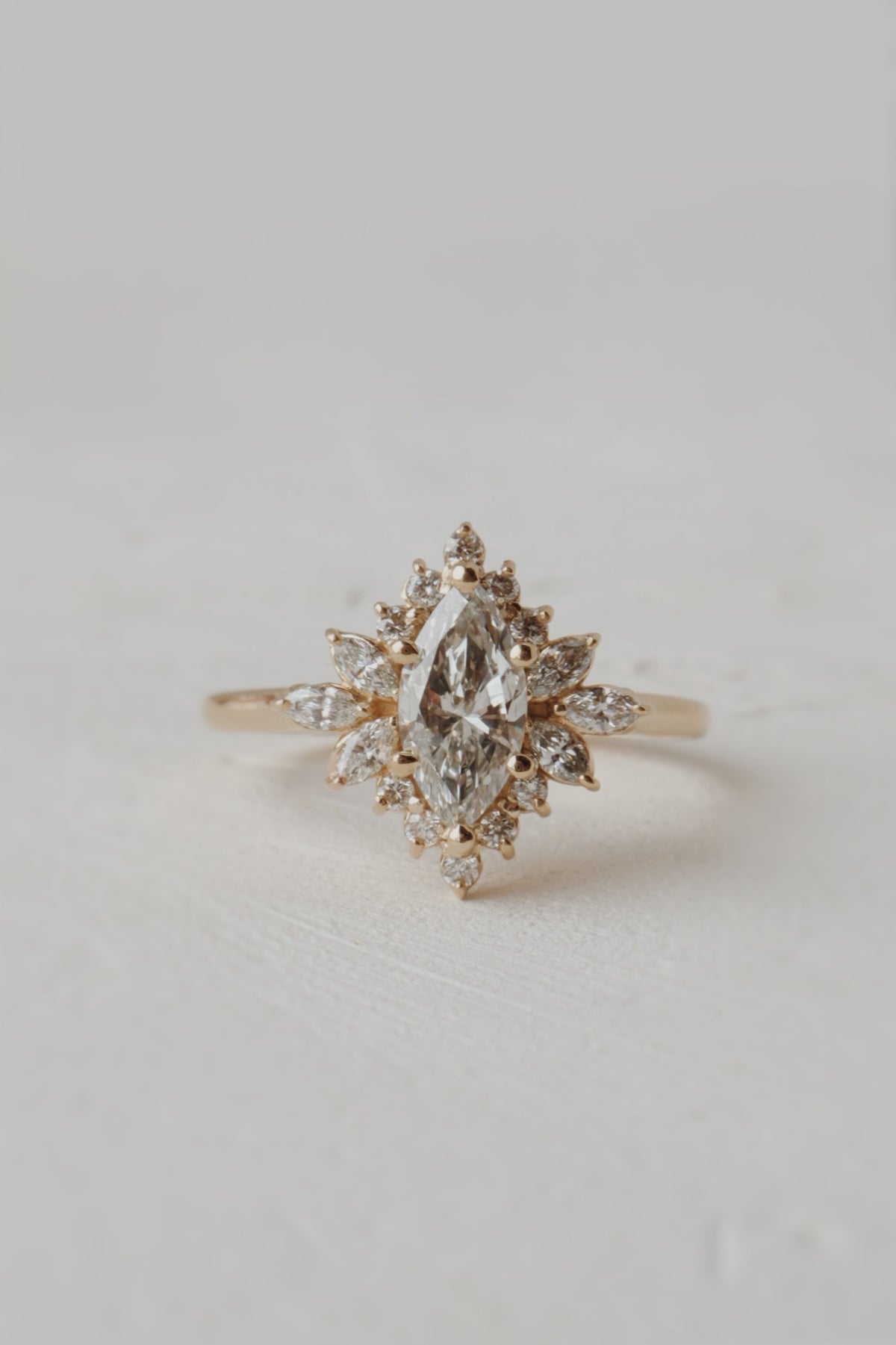 Collette Engagement Ring - Yellow Gold