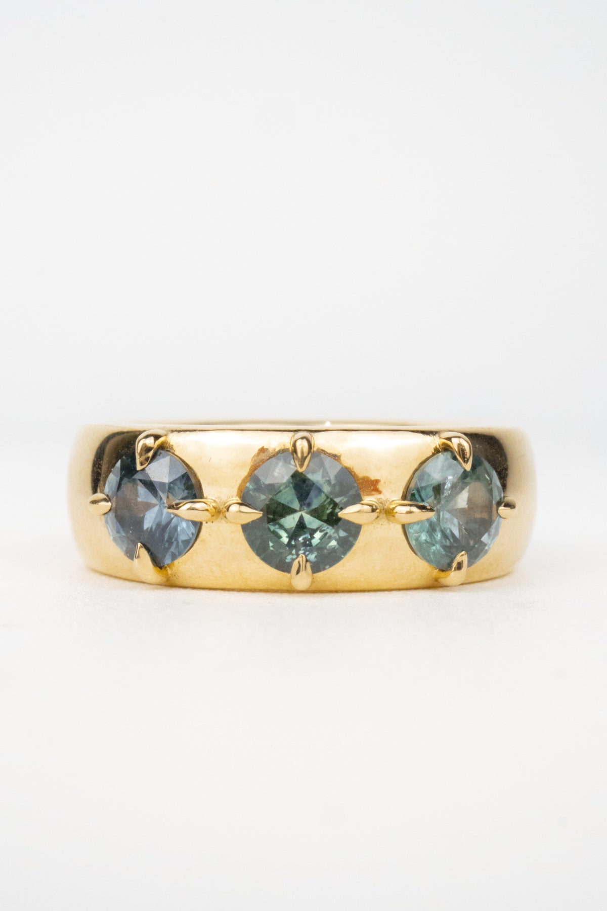 Halston Engagement Ring- 1.9ctw Natural Sapphires