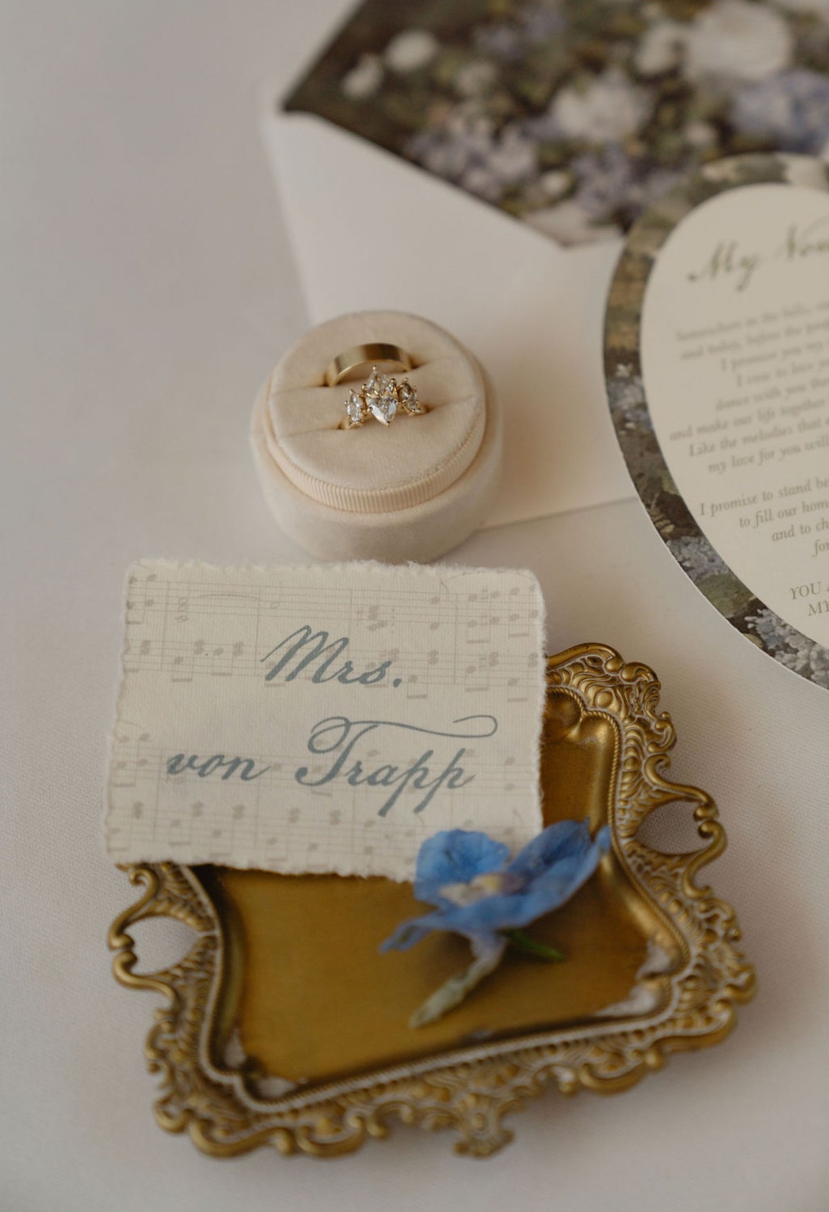 Luca Cigar Wedding Band - Unisex