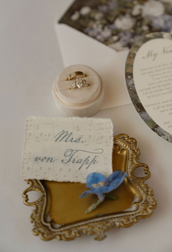 Luca Cigar Wedding Band - Unisex