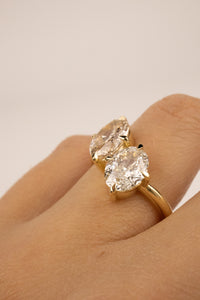 Micah Engagement Ring- 3.8ctw Specialty Ovals