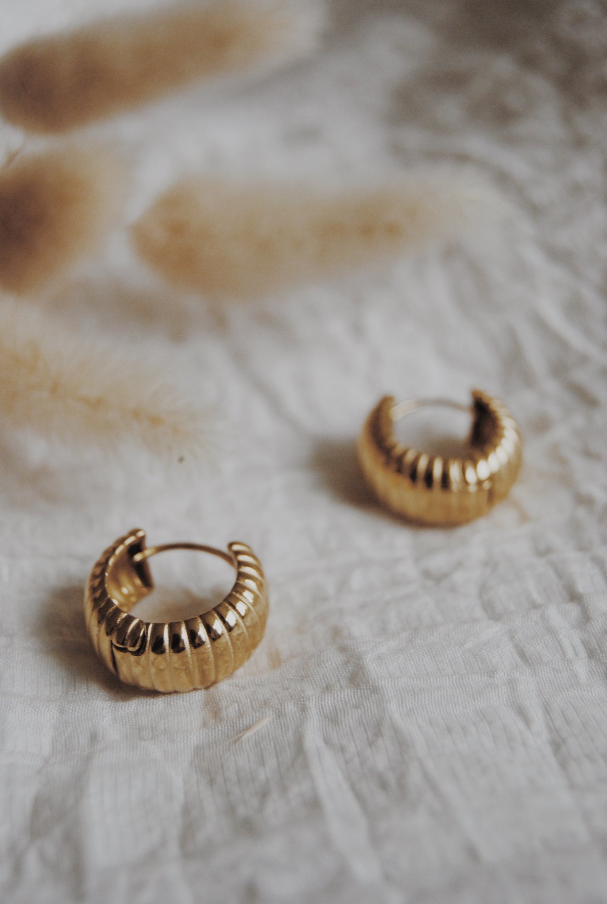 Rochelle Chunky Hoop Earrings