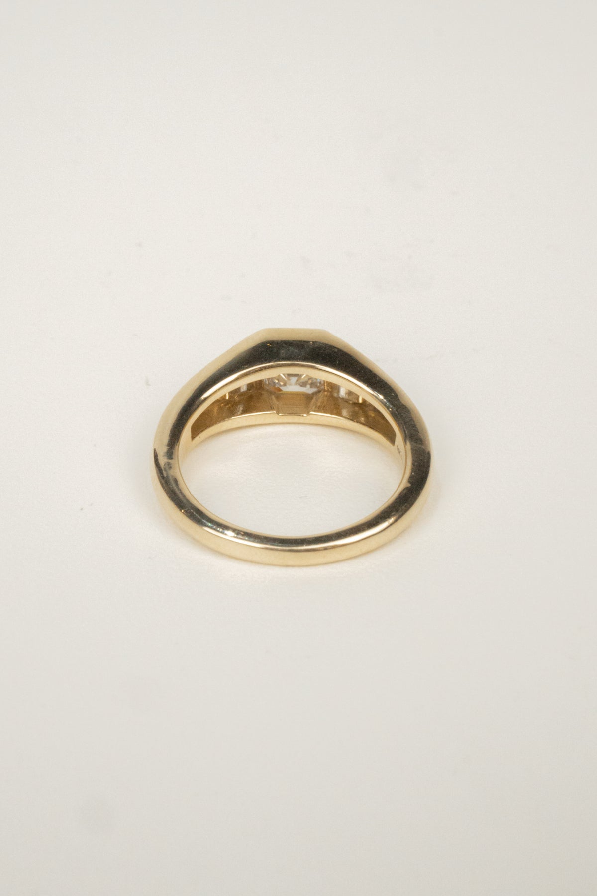 Rowan Engagement Ring- Asscher Signet 1.75tcw