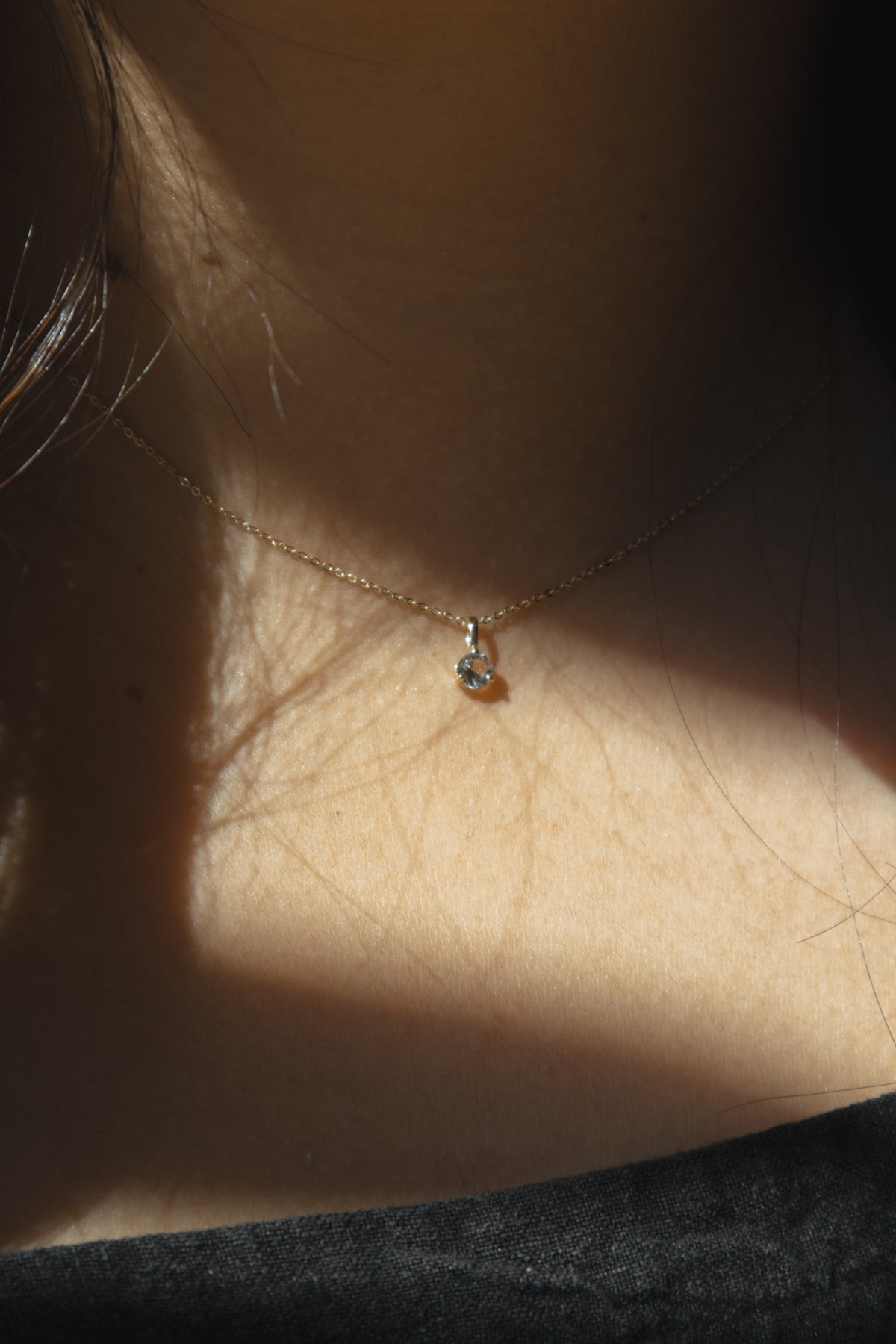 10K Olivia Dot Necklace