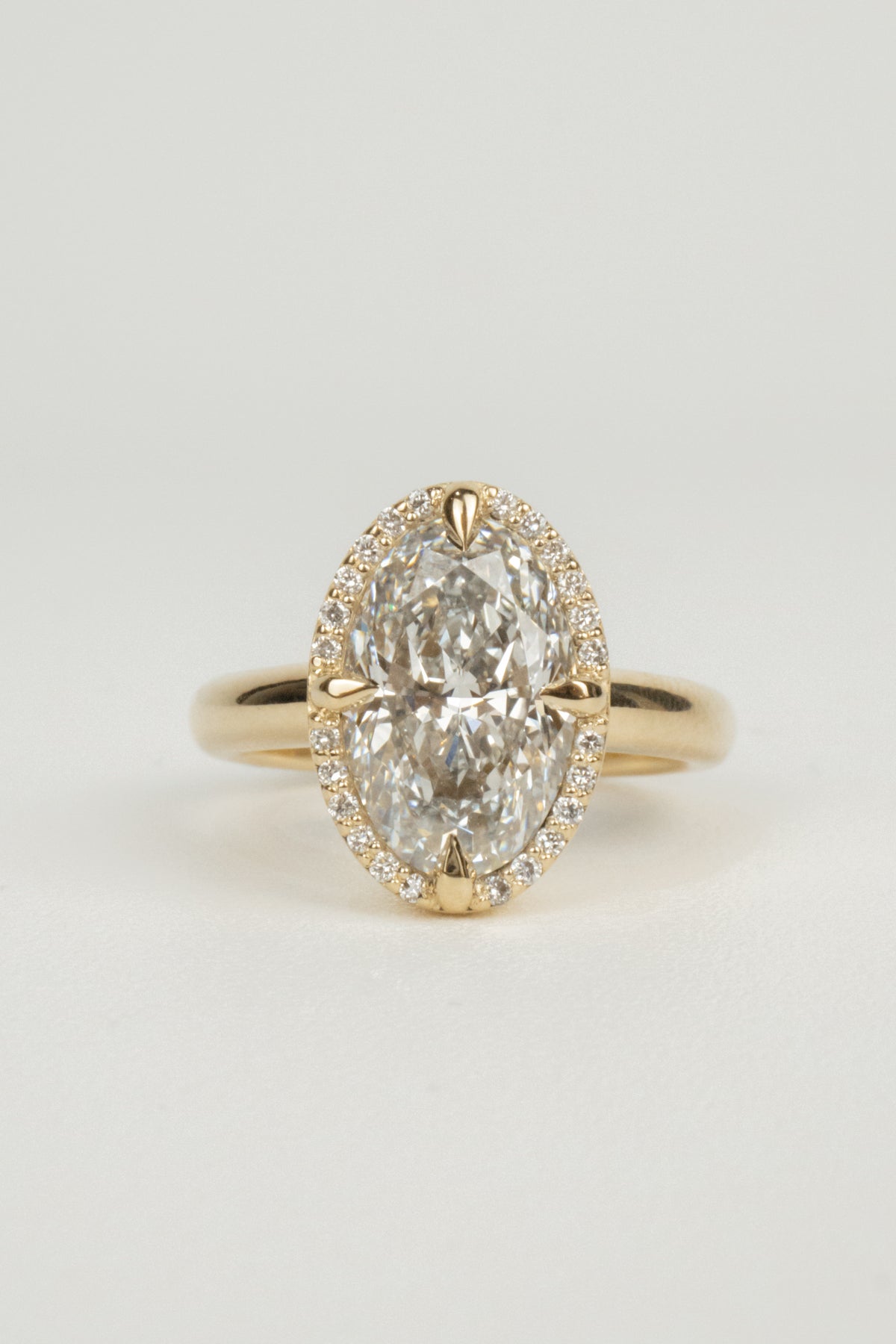 Baylor Engagement Ring- 3.75ct Oval