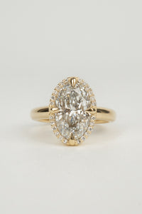 Baylor Engagement Ring- 3.75ct Oval