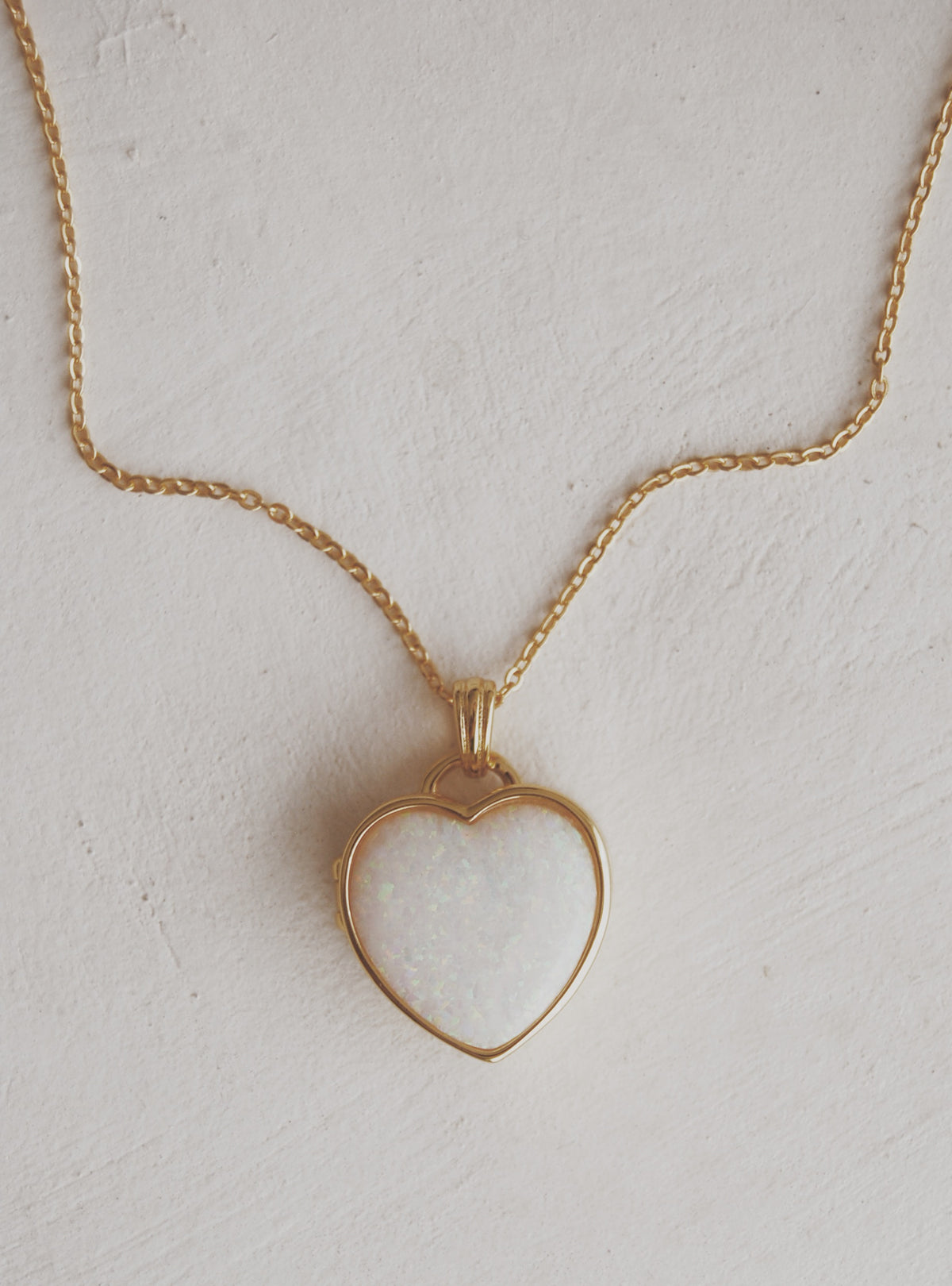 Lover Opal Locket