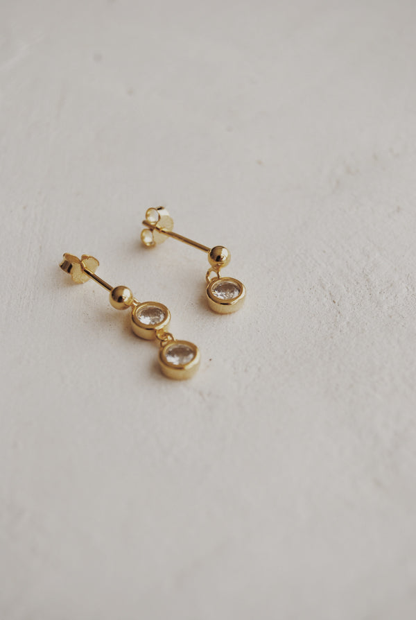 Kadence Stud Earrings - Olive x Honey Haus