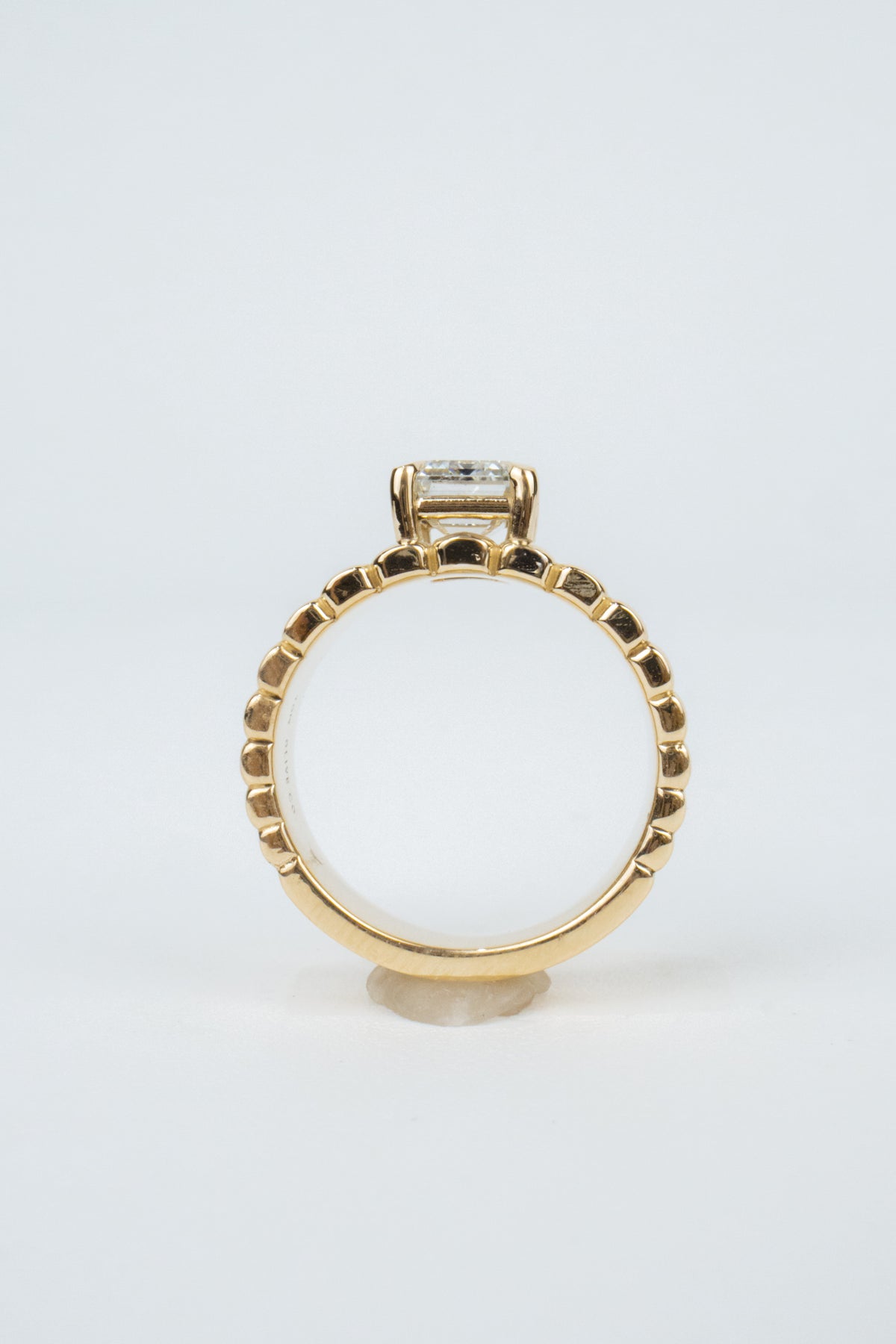 Elizabeth Engagement Ring- 2ct Emerald-Cut