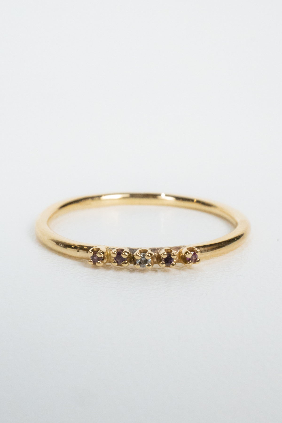 14K Hattie Pink Gradient Ring