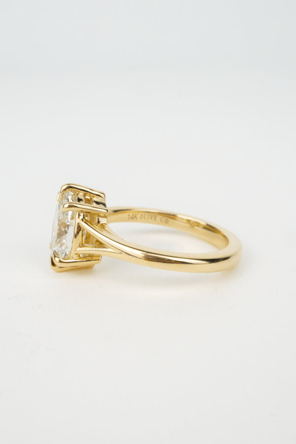 Sylvie Engagement Ring (Modified)- 1.75ct Oval