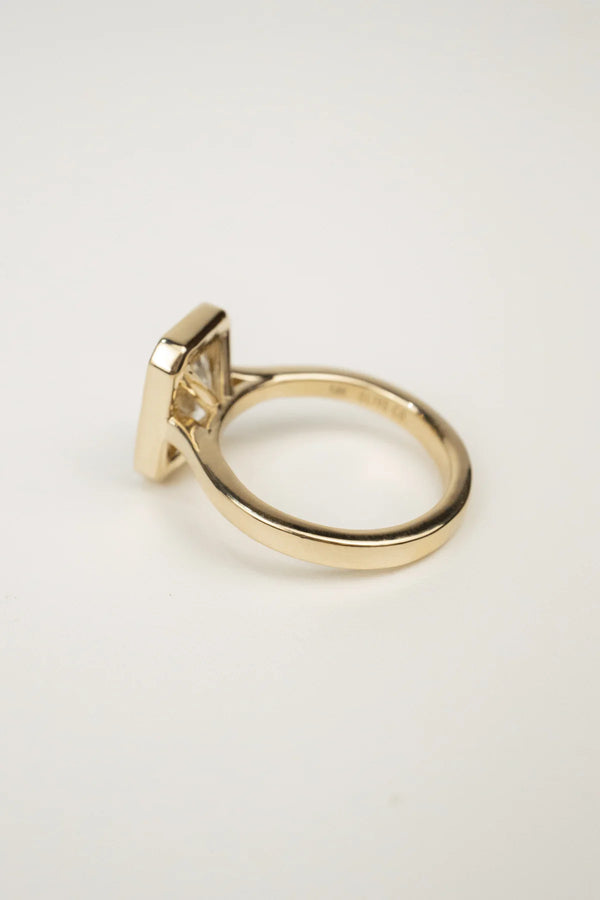 Carsyn Bezel Engagement Ring