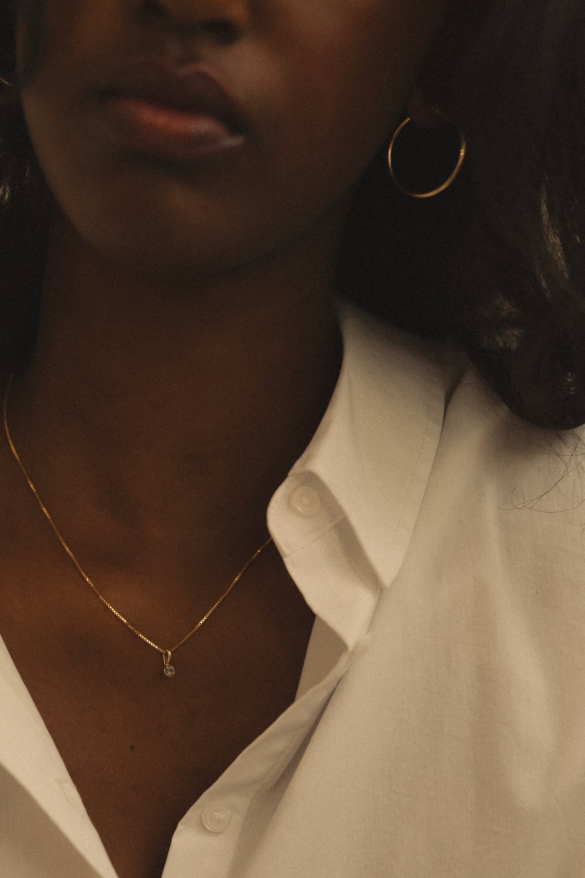 Andi Pendant- Natural Sapphire