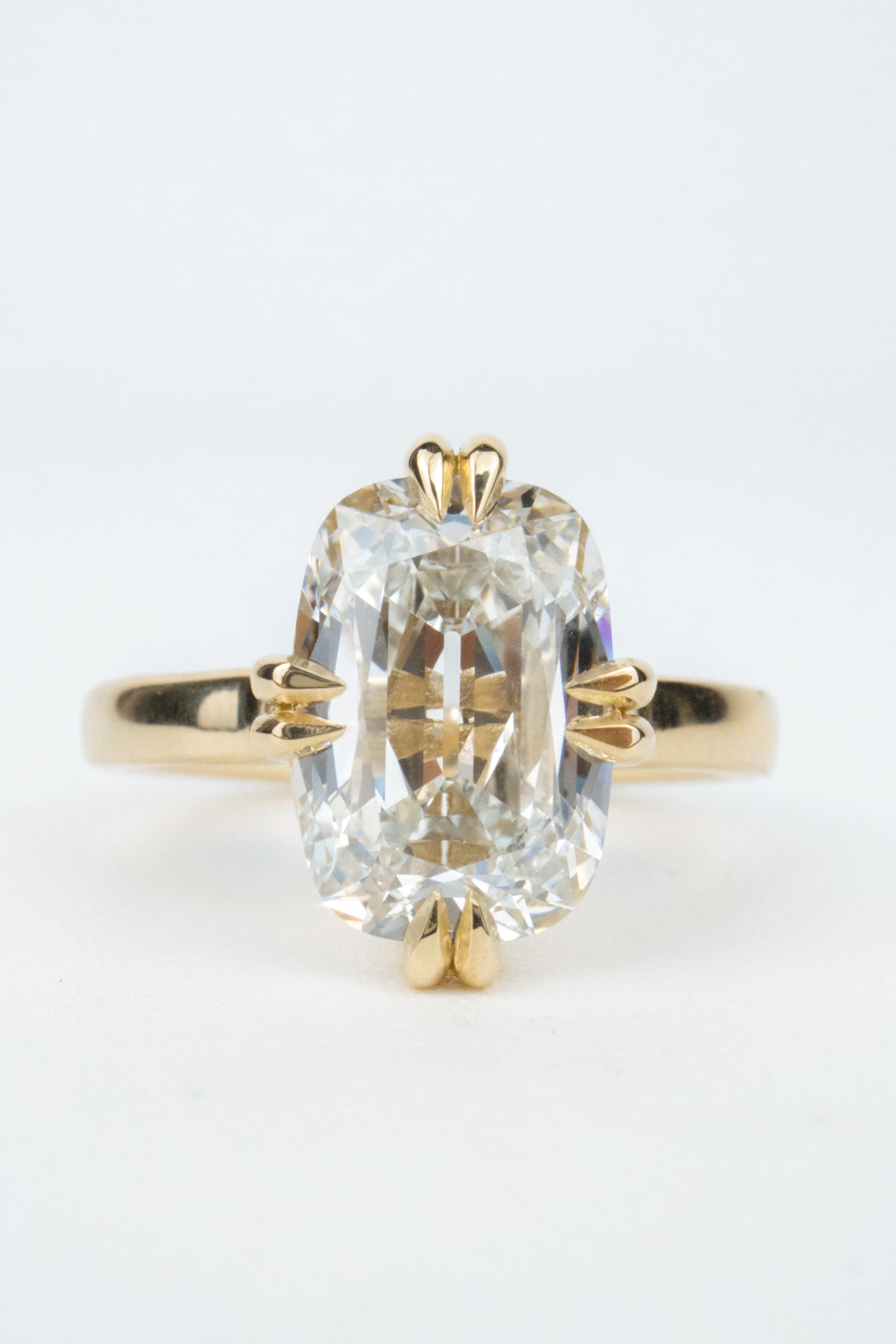 Charleston Engagement Ring- 4.5ct Specialty Cushion