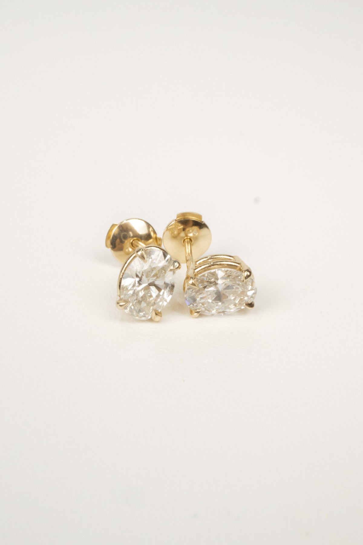 Greer Diamond Earrings- 2ctw Oval