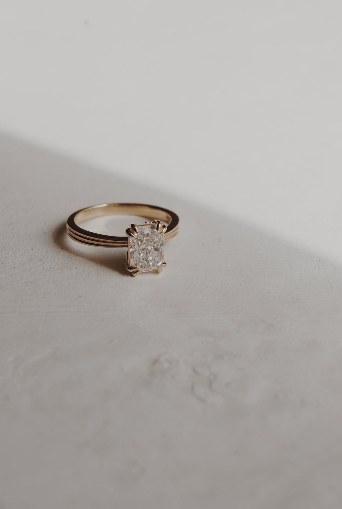 Arlie Radiant-Cut Engagement Ring