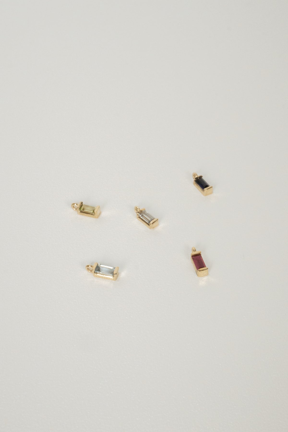 10K Birthstone Charms