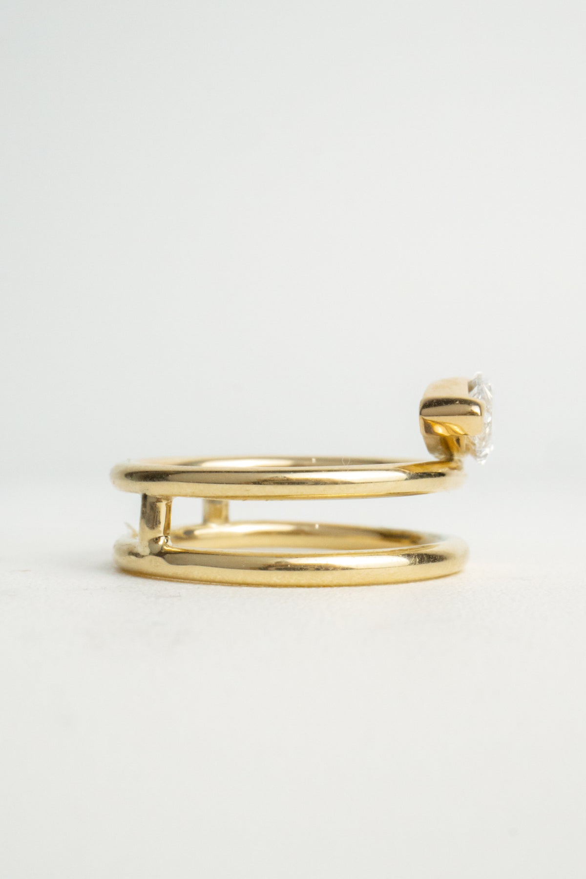 Clèophèè Pinky Ring- 0.7ct Marquise