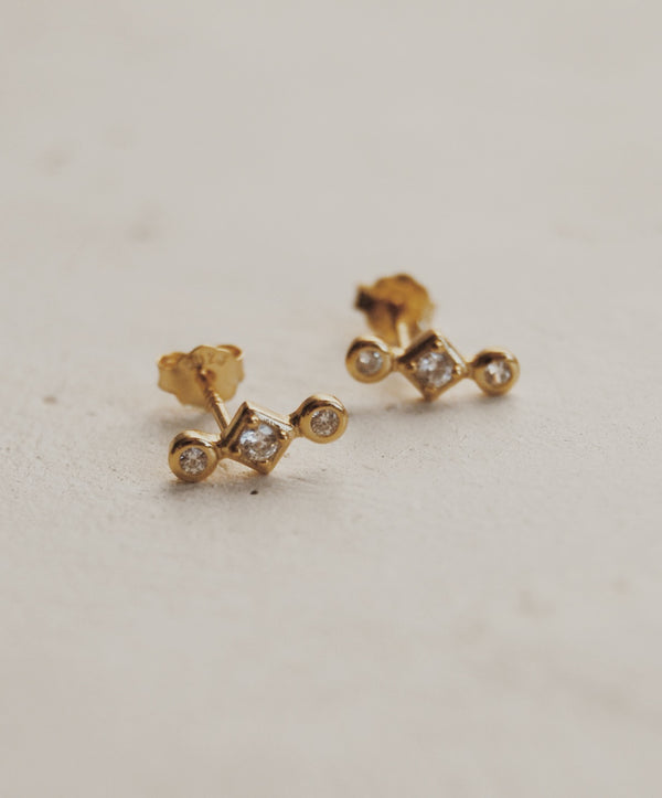 Kori Drop Stud Earrings