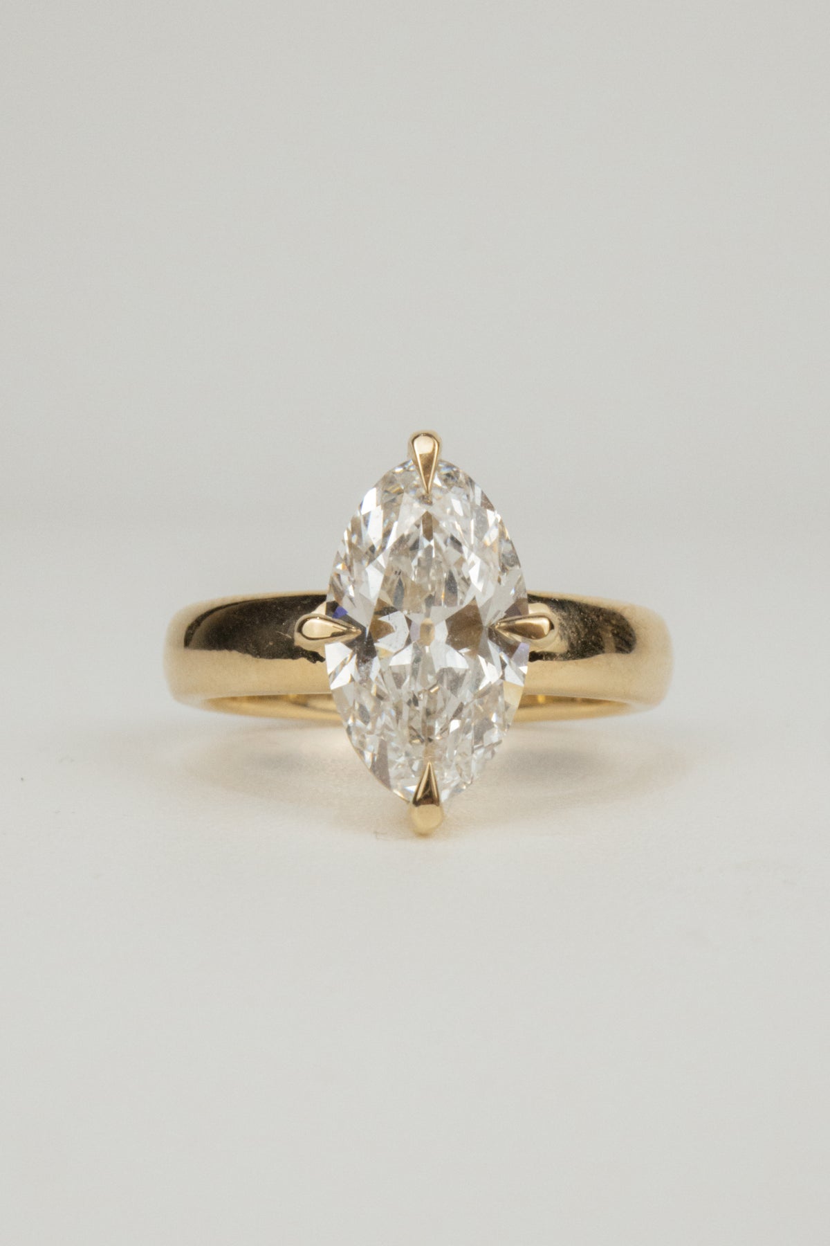 Rysen Engagement Ring- 2.7ct Moval