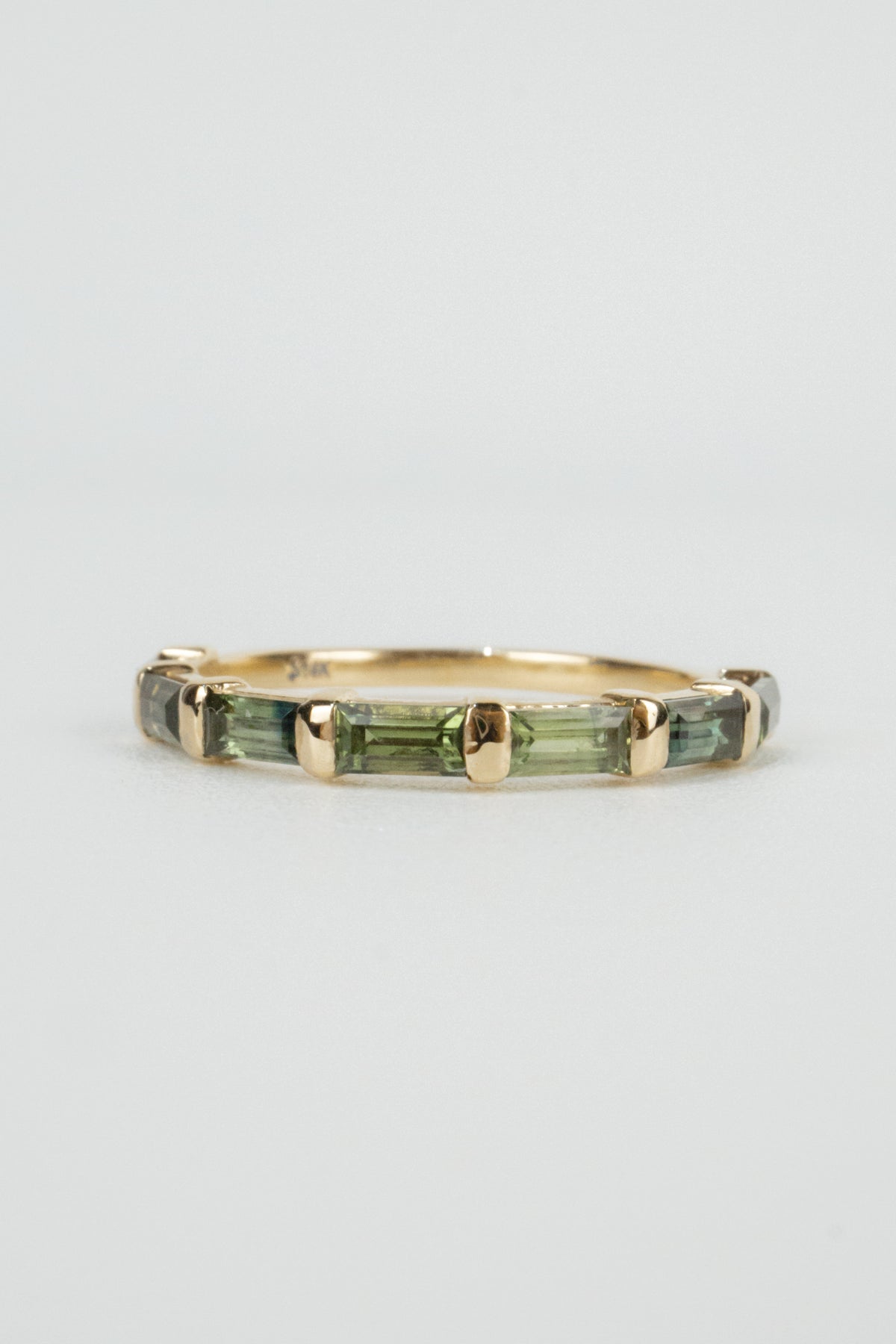 Ellie Wedding Band- Natural Sapphires