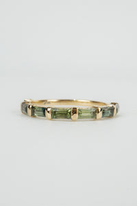 Ellie Wedding Band- Natural Sapphires
