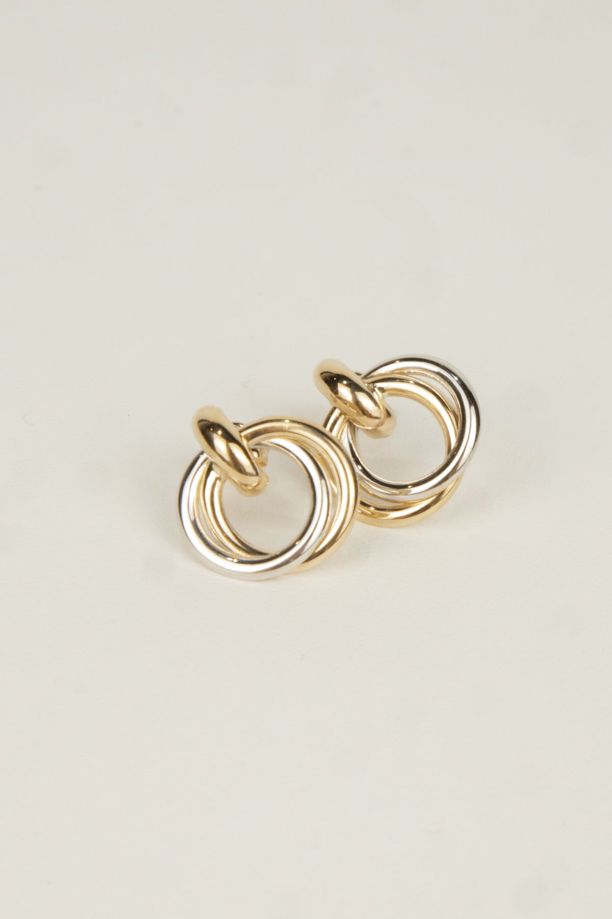 10K Quinnie Mixed Metal Earrings