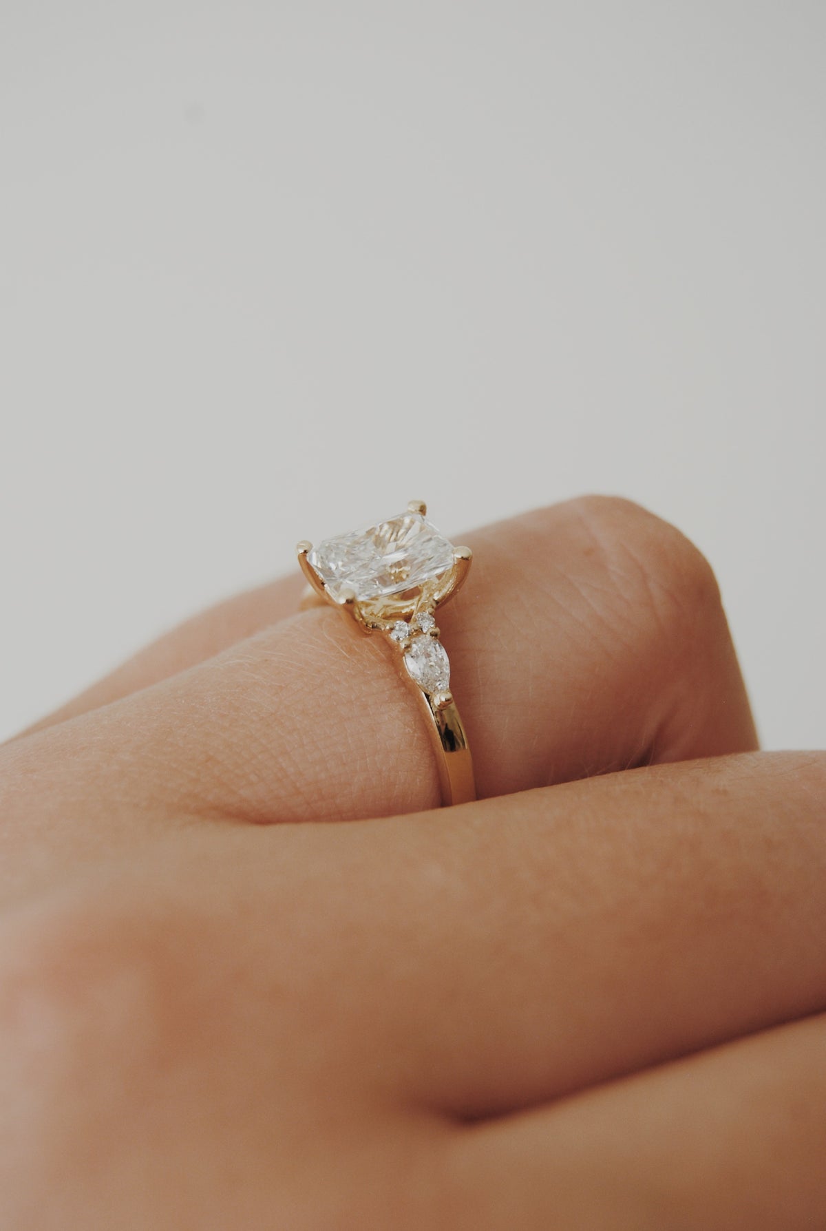 Elsie Radiant-Cut Engagement Ring