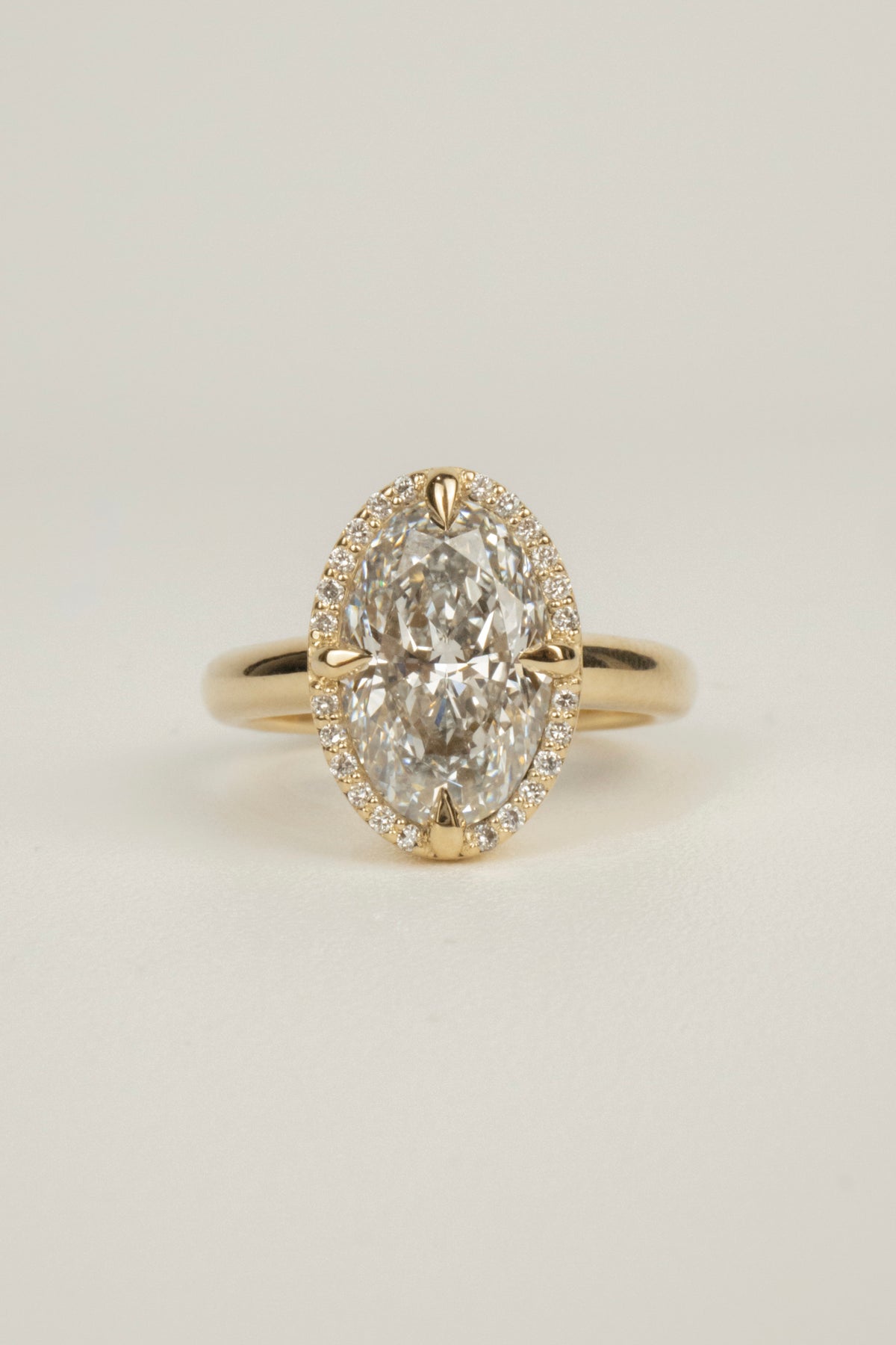 Baylor Engagement Ring- 3.75ct Oval