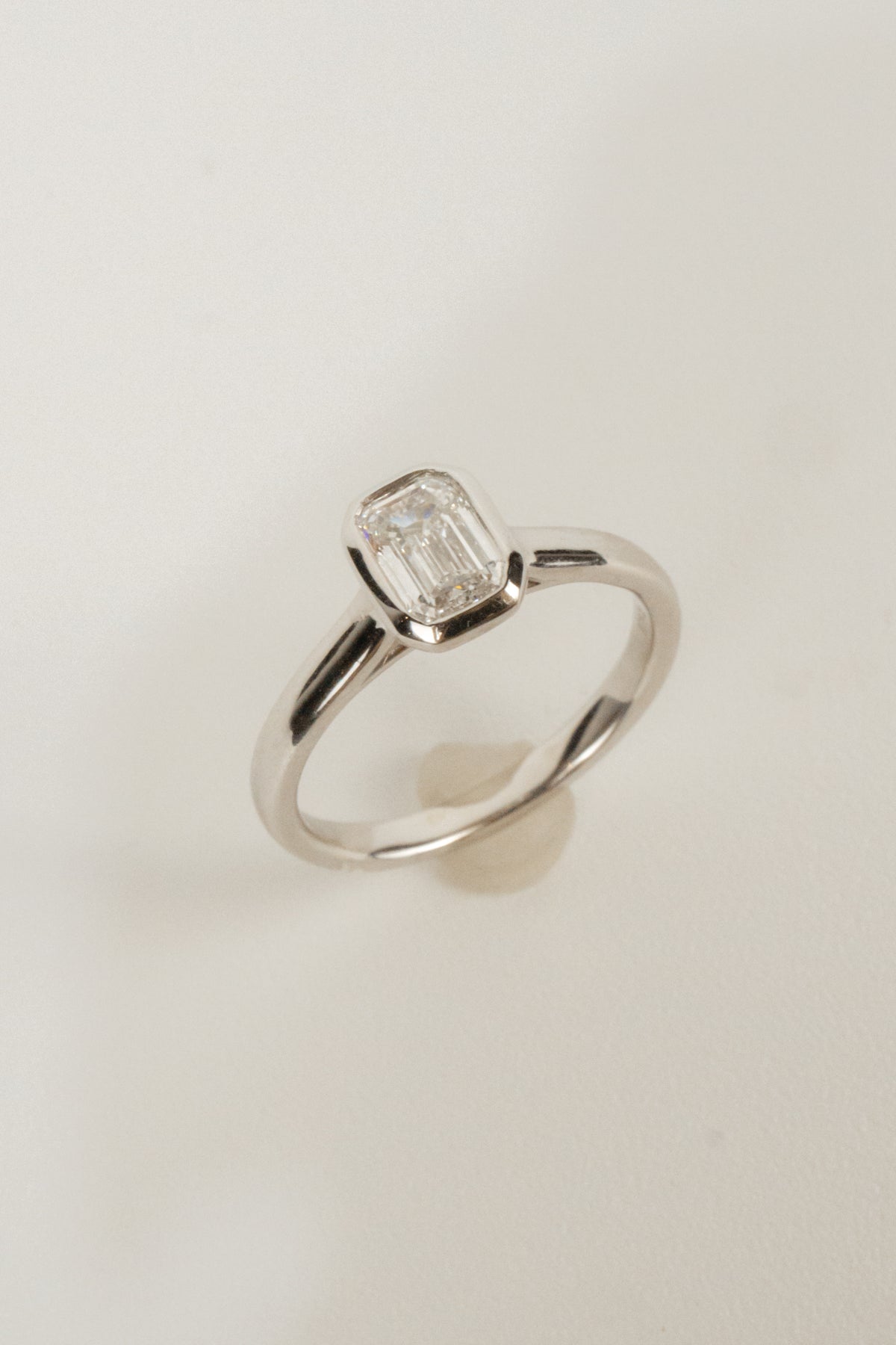 Maverick Engagement Ring- 0.7ct Emerald