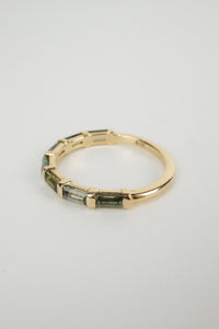 Ellie Wedding Band- Natural Sapphires