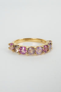 Margot Band- Natural Pink Sapphires 3.8mm