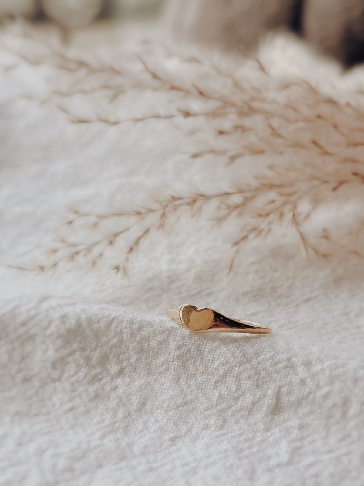 10k Beloved Signet Ring