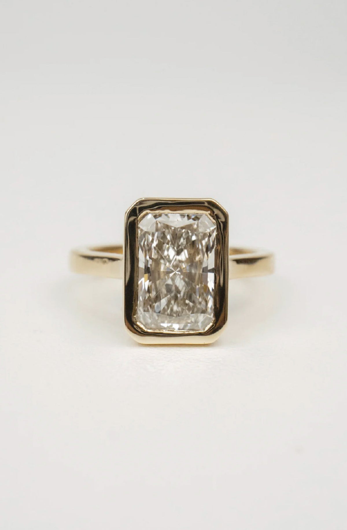 Carsyn Bezel Engagement Ring